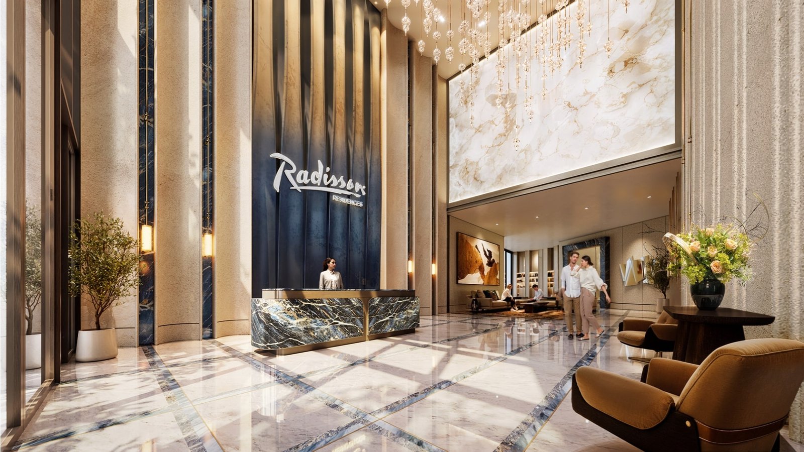 Concierge reception at the main lobby