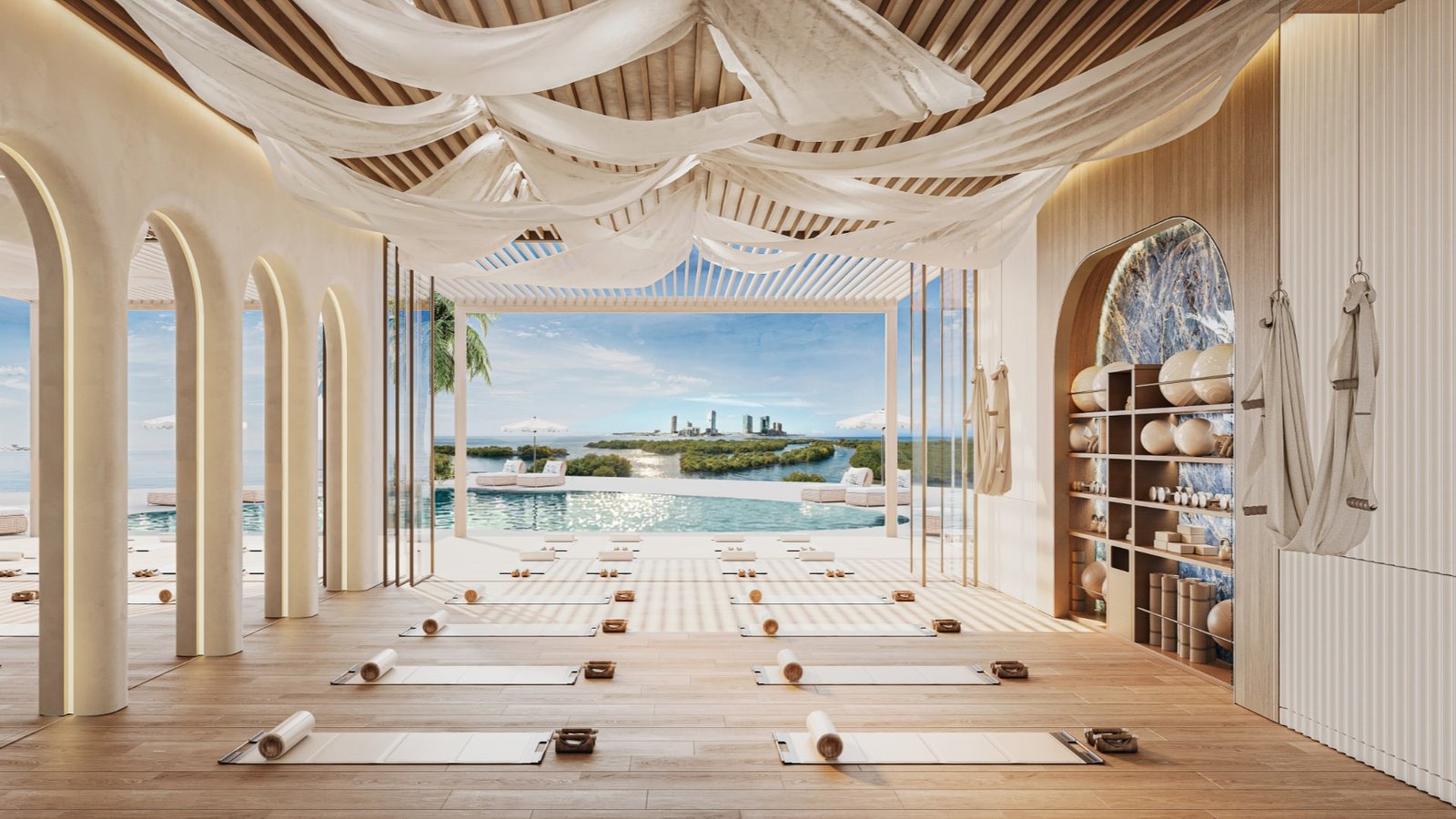 Yoga and wellness studio